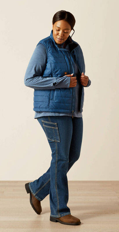 Rebar Cordura Ripstop Lightweight Insulated Vest Full Plus